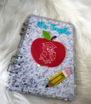 Teacher Acrylic Notebook