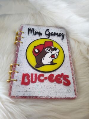 Buc-ee's Acrylic Notebook