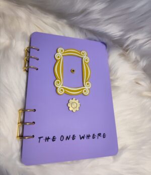 Friends Acrylic Notebook