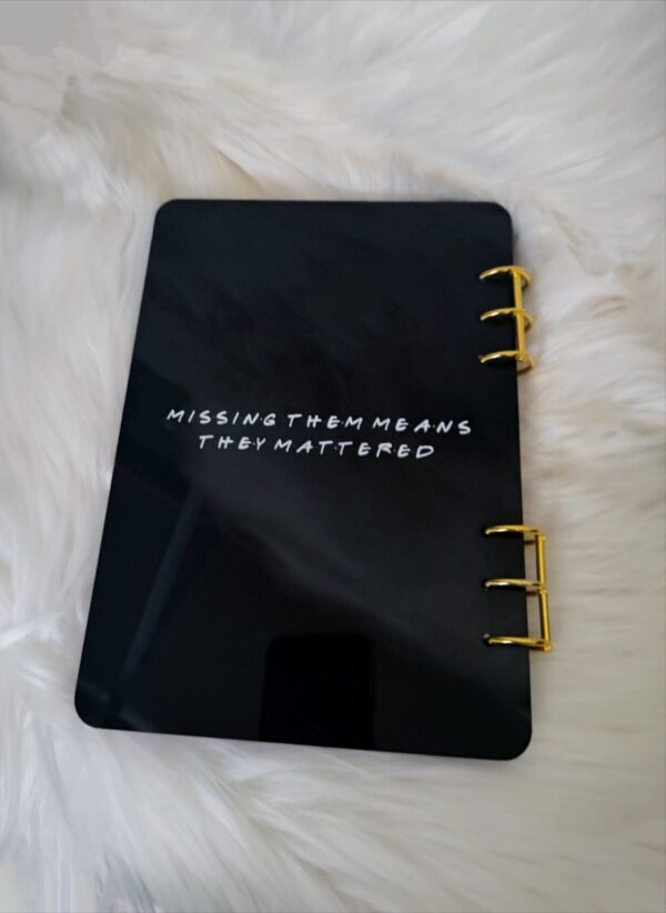 1000016435 Friends Acrylic Notebook
