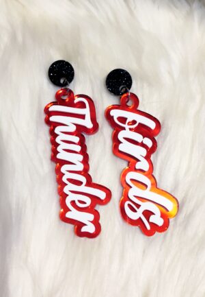 Thunderbirds Game Day Earrings